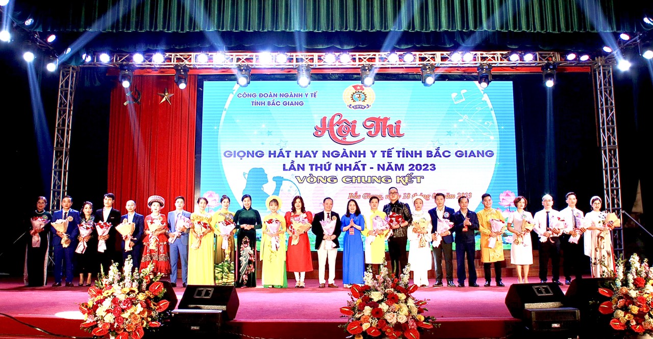 Chung kết hội thi “Giọng hát hay ngành Y tế tỉnh Bắc Giang” lần thứ Nhất