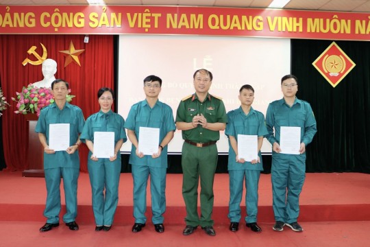 Lễ công bố Quyết định thành lập Ban Chỉ huy Quân sự Bệnh viện Sản Nhi Bắc Giang