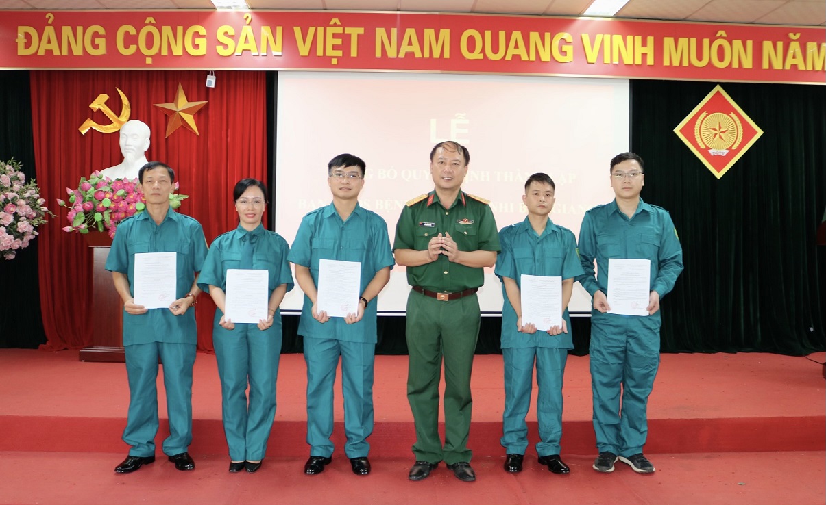 Lễ công bố Quyết định thành lập Ban Chỉ huy Quân sự Bệnh viện Sản Nhi Bắc Giang