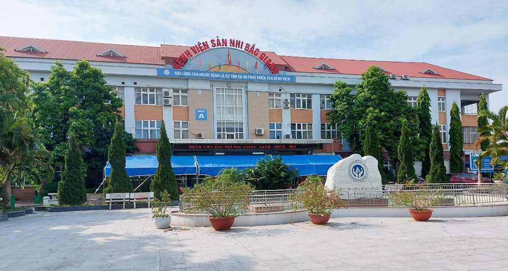 Bệnh viện Sản Nhi Bắc Giang không sử dụng điều hòa để phòng dịch Covid-19