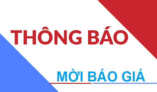 Thông báo mời báo giá Dịch vụ tư vấn thẩm định giá