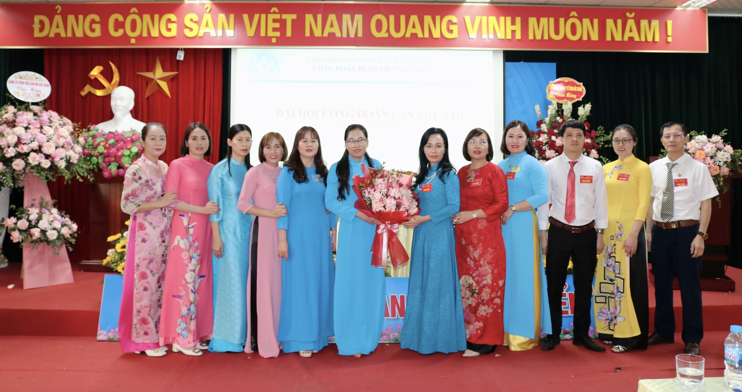 Đại hội Công đoàn Bệnh viện Sản Nhi Bắc Giang lần thứ VIII, nhiệm kỳ 2023 – 2028 thành công tốt đẹp