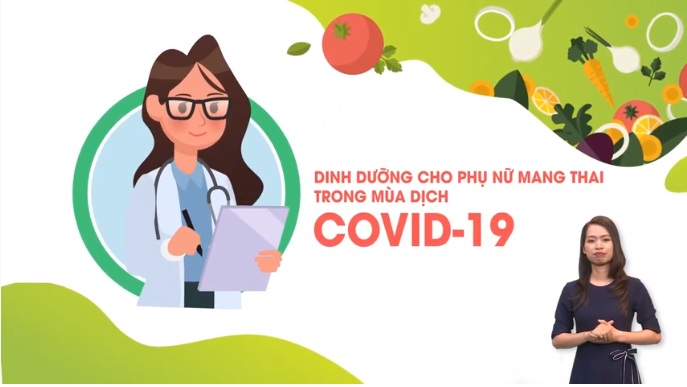 Bộ Y tế khuyến cáo về dinh dưỡng cho phụ nữ mang thai trong mùa dịch COVID-19