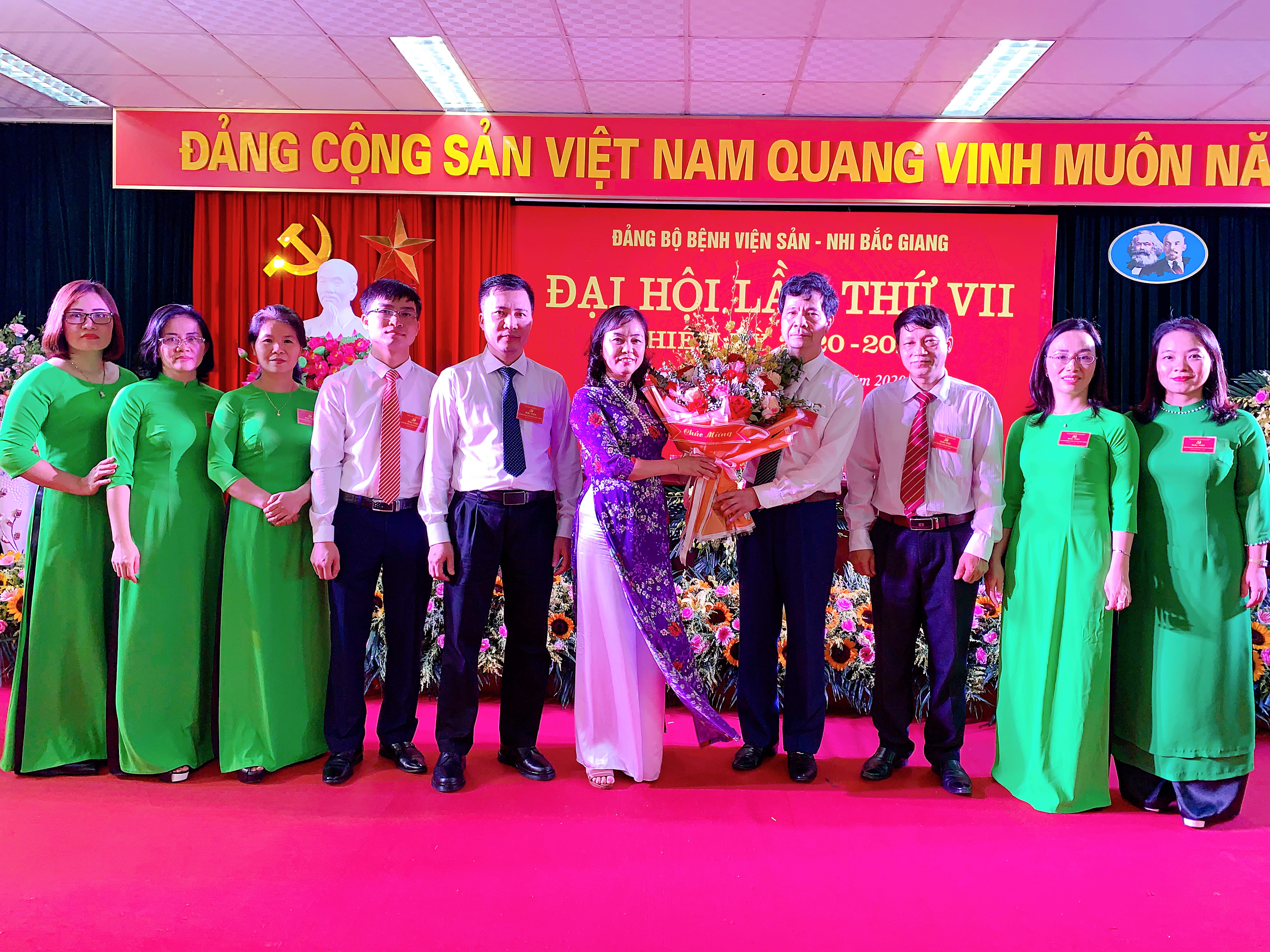 Bệnh viện Sản Nhi Bắc Giang tổ chức thành công Đại hội Đảng bộ lần thứ VII, nhiệm kỳ 2020 - 2025