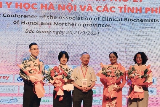 Phó Giám đốc Bệnh viện Sản Nhi Bắc Giang Nguyễn Như Phố giành giải Nhì với Đề tài báo cáo tại Hội nghị khoa học