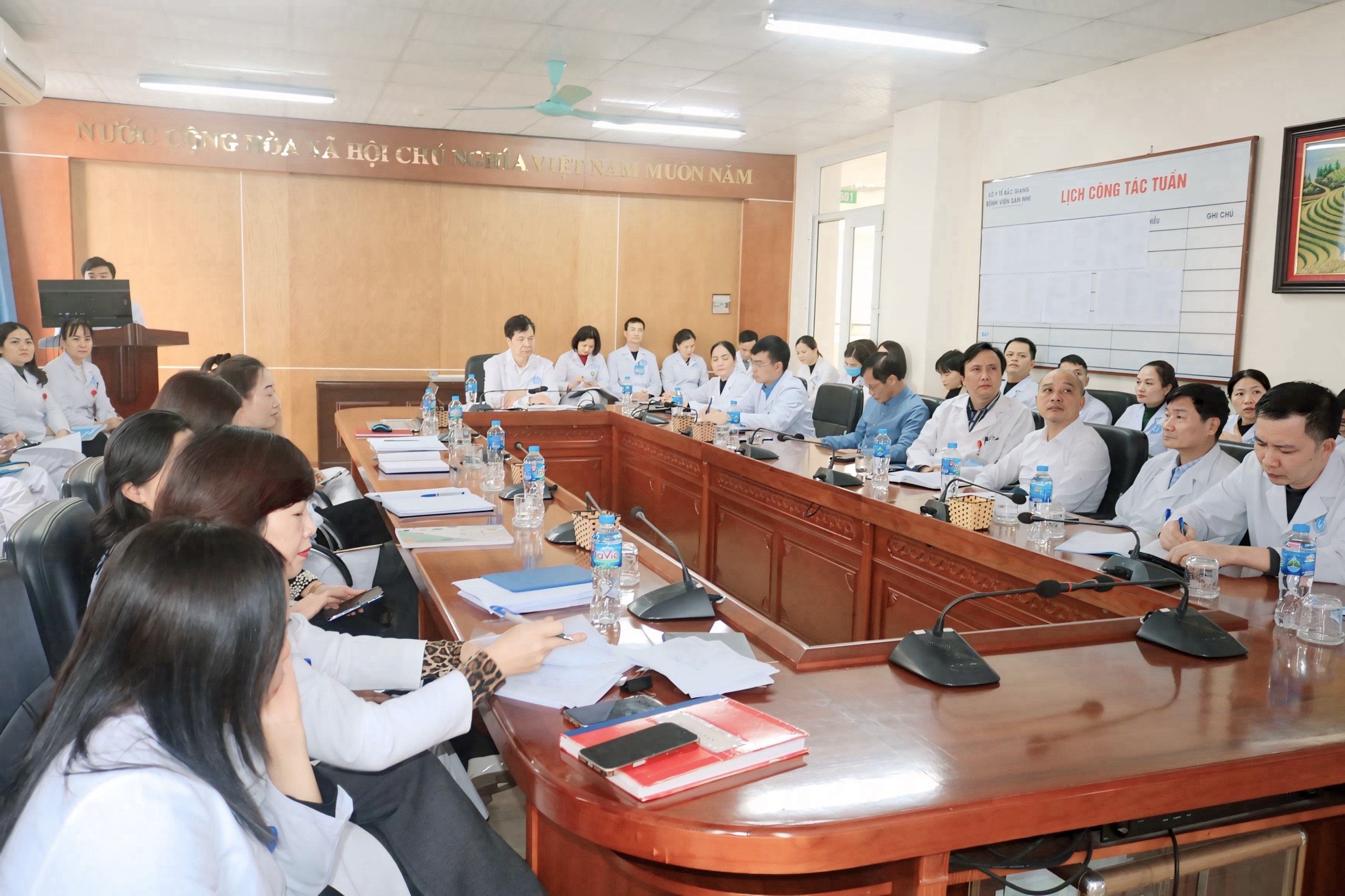 Bệnh viện Sản Nhi Bắc Giang tổ chức Hội nghị tổng kết công tác y tế năm 2024 và triển khai nhiệm vụ năm 2025