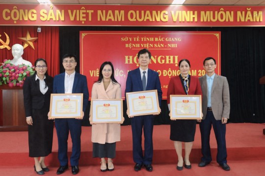 Bệnh viện Sản Nhi Bắc Giang tổ chức thành công Hội nghị viên chức và người lao động năm 2025