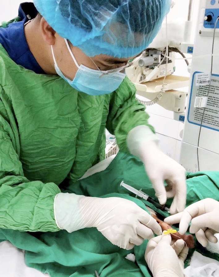 Khoa Sơ sinh - Bệnh viện Sản Nhi Bắc Giang triển khai thành công kỹ thuật đặt Longline nuôi dưỡng trẻ sơ sinh non tháng