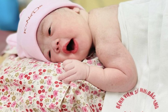 Những thiên thần đáng yêu chào đời tại Bệnh viện Sản Nhi Bắc Giang