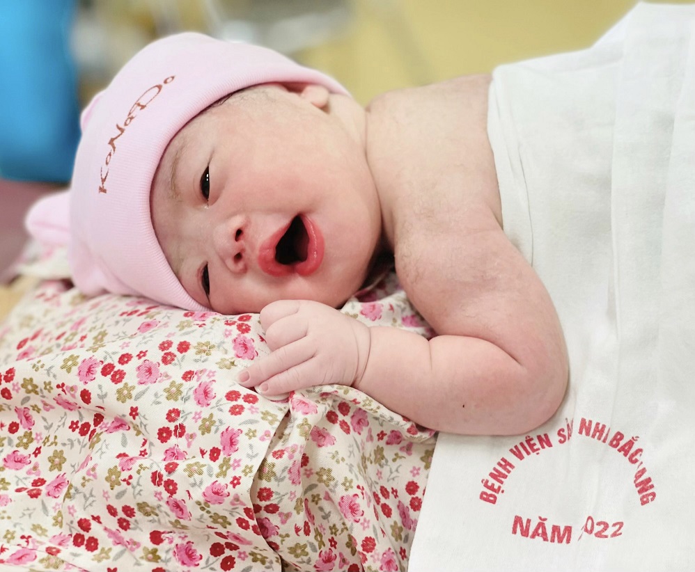Những thiên thần đáng yêu chào đời tại Bệnh viện Sản Nhi Bắc Giang