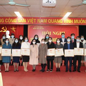 Bệnh viện Sản Nhi Bắc Giang tổ chức thành công Hội nghị công chức, viên chức và người lao động năm 2022