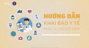 HƯỚNG DẪN KHAI BÁO Y TẾ BẰNG MÃ QR-CODE