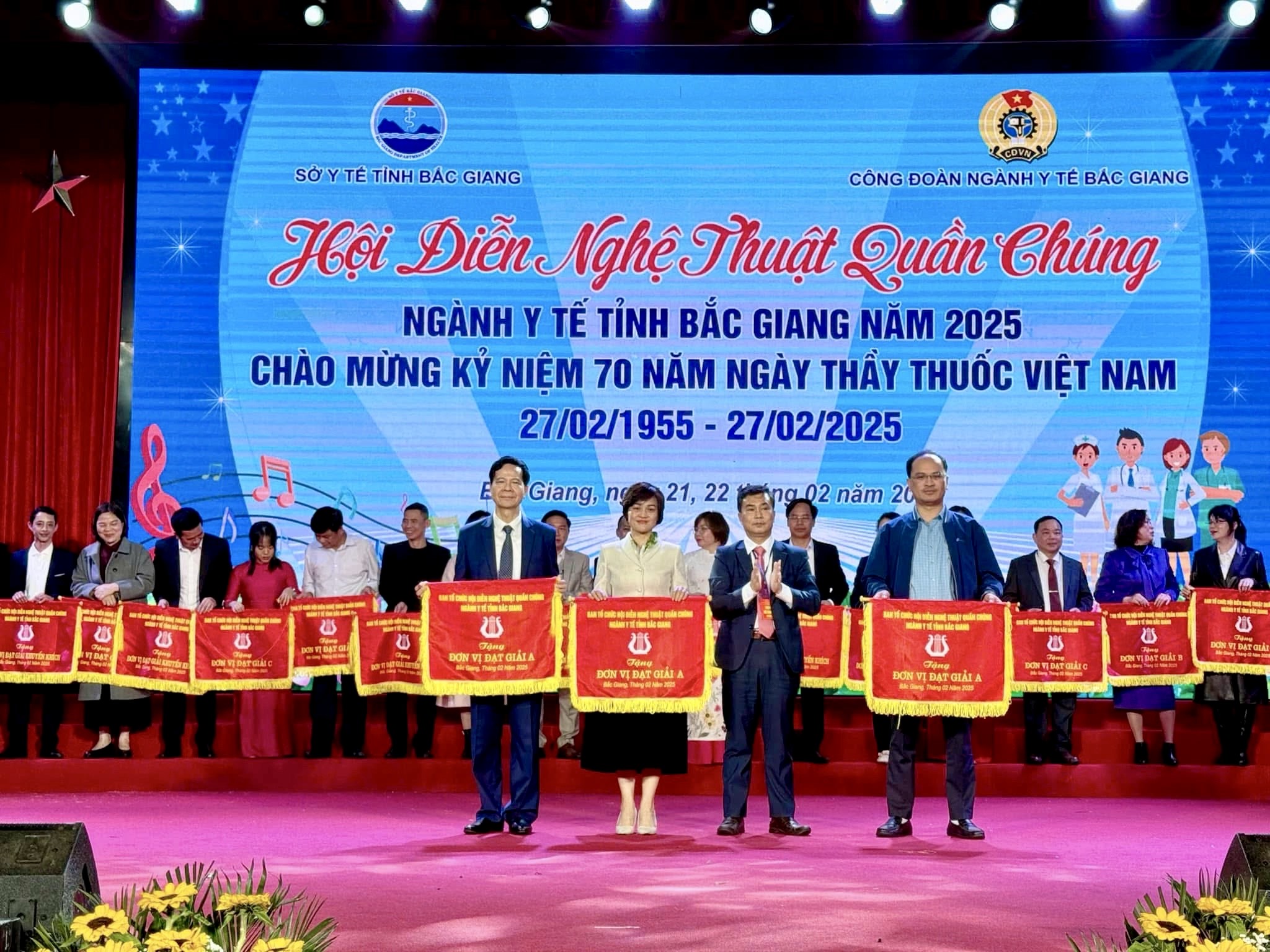 Bệnh viện Sản Nhi Bắc Giang đạt giải Nhất toàn đoàn tại Hội diễn Nghệ thuật quần chúng Ngành Y tế năm 2025