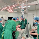 Giữ trọn 02 sự sống: Phẫu thuật lấy thai lần 04 sản phụ bị rau tiền đạo trung tâm cài răng lược tại vết mổ đẻ cũ 03 lần