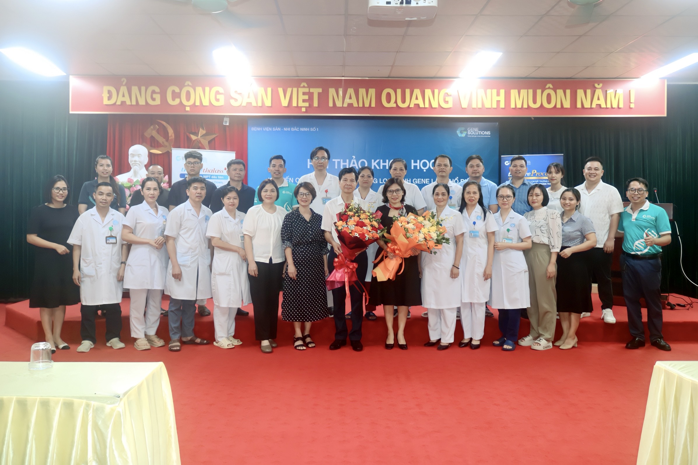 Bệnh viện Sản Nhi Bắc Ninh Số 1 tổ chức Hội thảo khoa học “Khuyến cáo và thực hành sàng lọc bệnh Gene lặn phổ biến"