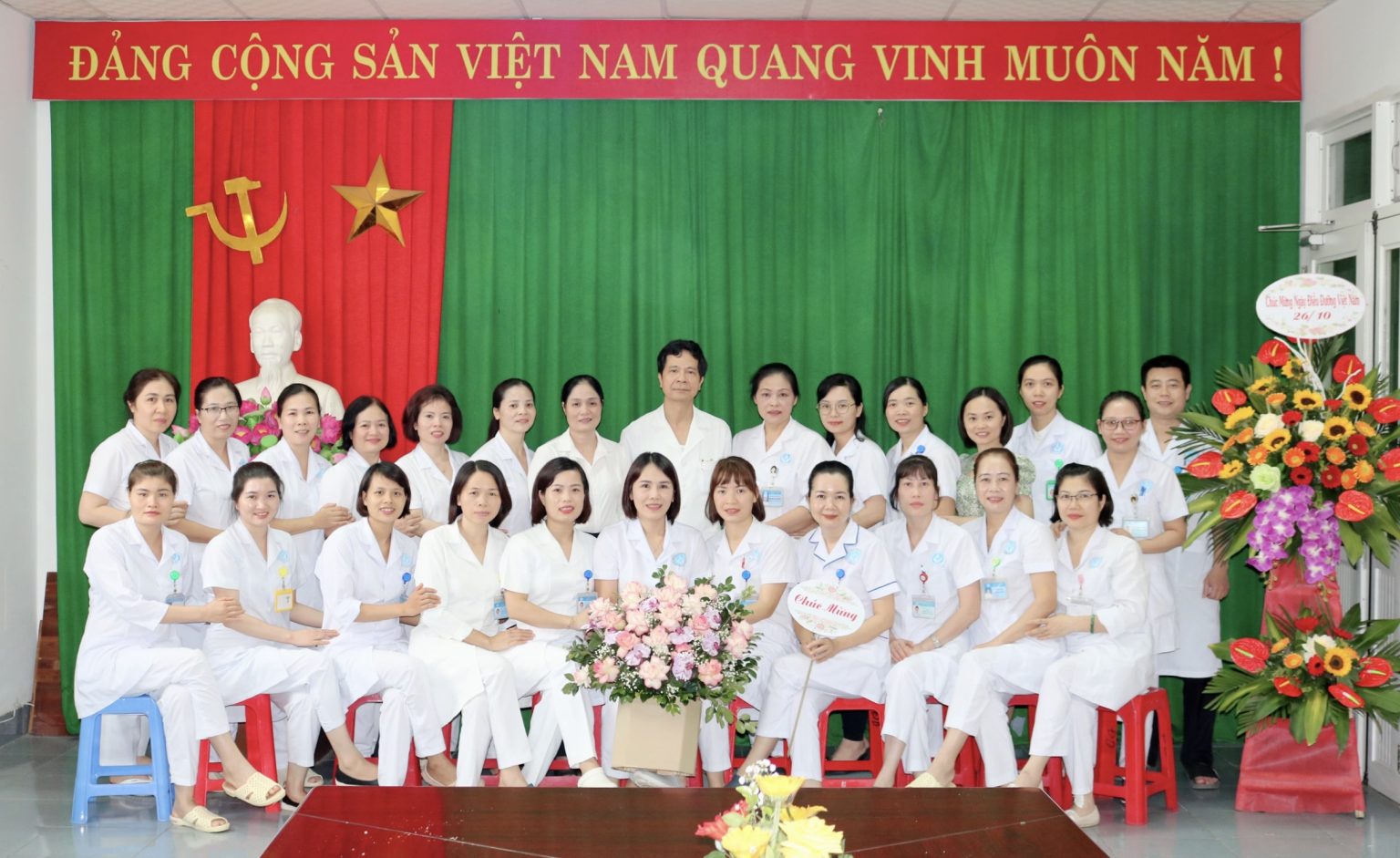 Bệnh viện Sản Nhi Bắc Giang kỷ niệm 32 năm Ngày Thành lập Hội Điều dưỡng Việt Nam 26/10