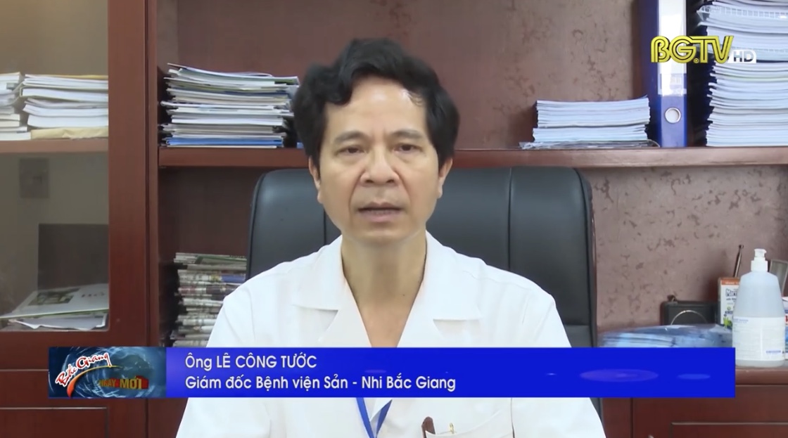 Bệnh viện Sản Nhi Bắc Giang tăng cường phòng, chống dịch bệnh Covid-19