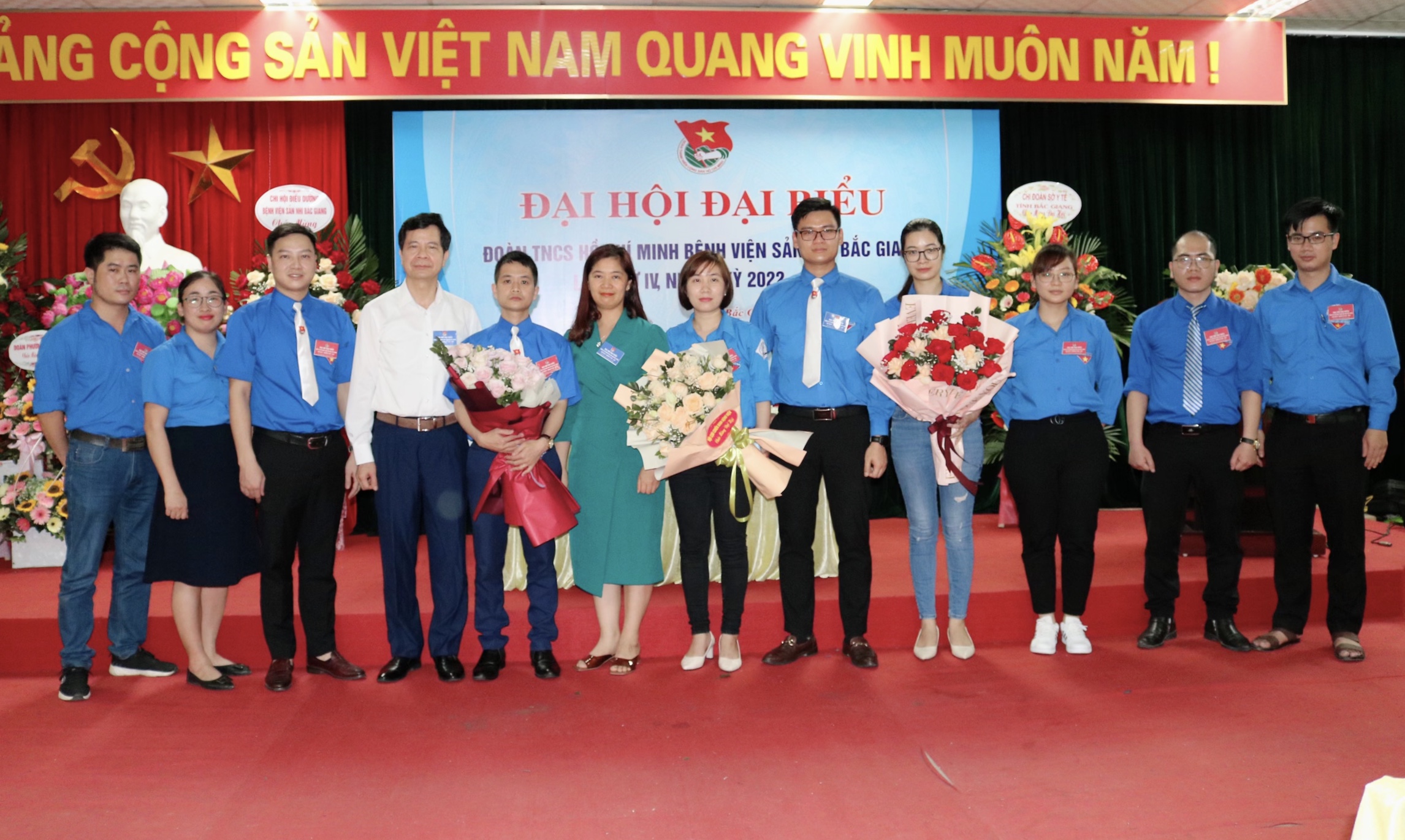 Đại hội đại biểu Đoàn TNCS Hồ Chí Minh Bệnh viện Sản Nhi Bắc Giang lần thứ IV, nhiệm kỳ 2022 - 2027 thành công tốt đẹp
