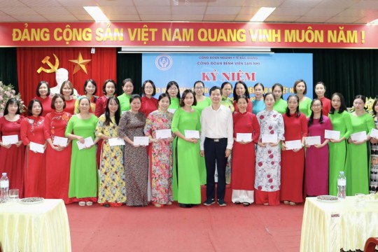 Bệnh viện Sản Nhi Bắc Giang hân hoan tổ chức Lễ Kỷ niệm 93 năm Ngày Thành lập Hội Liên hiệp Phụ nữ Việt Nam 20/10