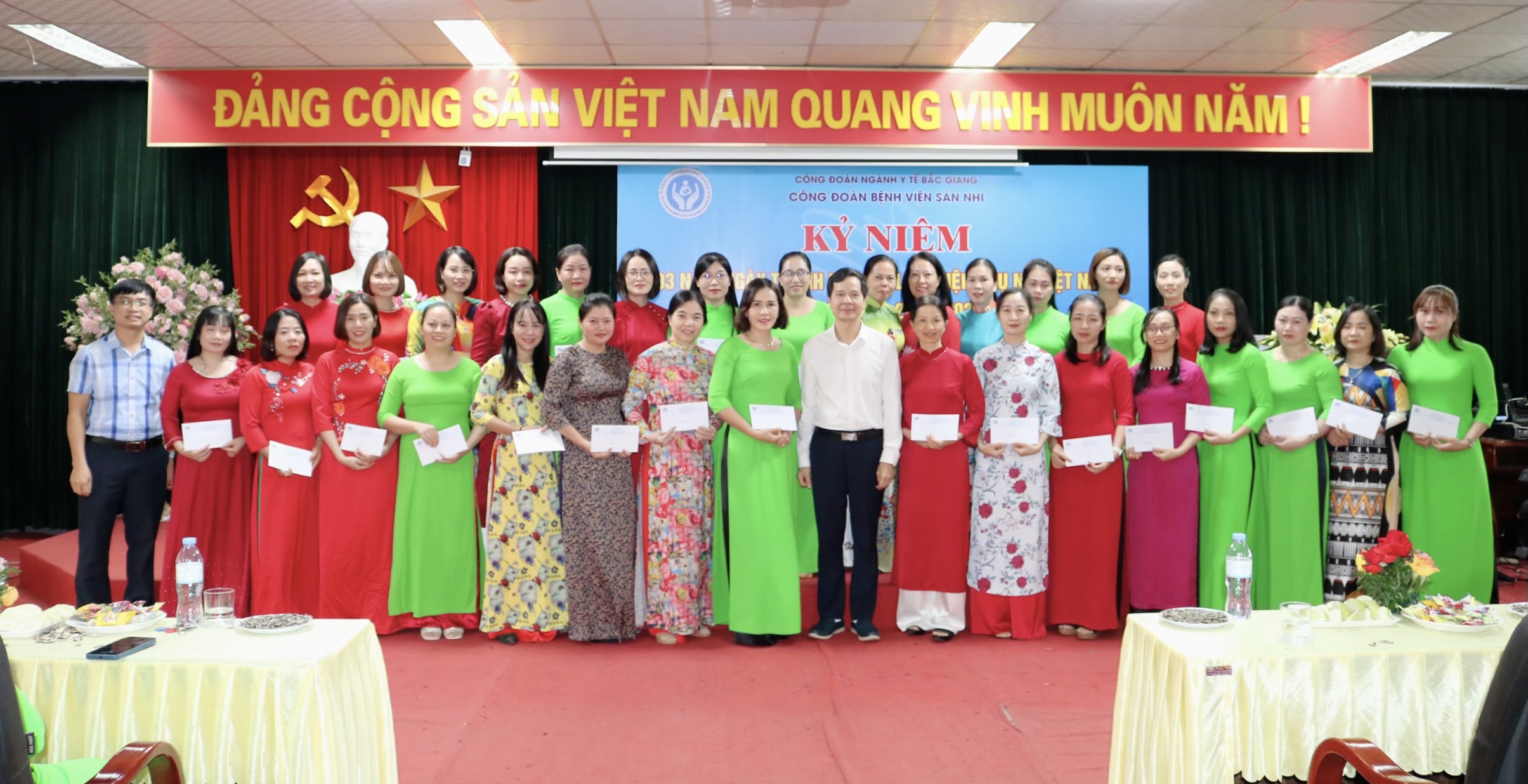 Bệnh viện Sản Nhi Bắc Giang hân hoan tổ chức Lễ Kỷ niệm 93 năm Ngày Thành lập Hội Liên hiệp Phụ nữ Việt Nam 20/10