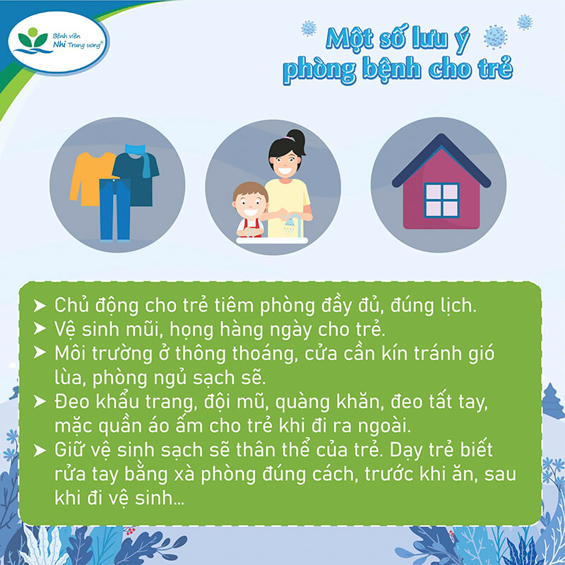 [INFOGRAPHIC] Rét đậm – Các bệnh thường gặp ở trẻ: