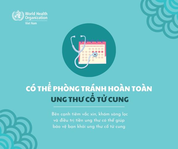 THÁNG NÂNG CAO NHẬN THỨC VỀ UNG THƯ CỔ TỬ CUNG