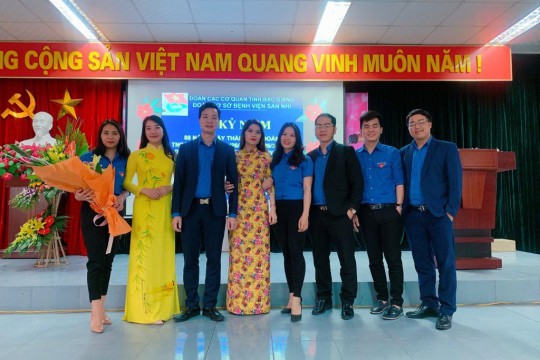 Bệnh viện Sản Nhi Bắc Giang long trọng tổ chức Lễ kỷ niệm 88 năm Ngày Thành lập Đoàn Thanh niên Cộng sản Hồ Chí Minh (26/3/1931 – 26/3/2019)