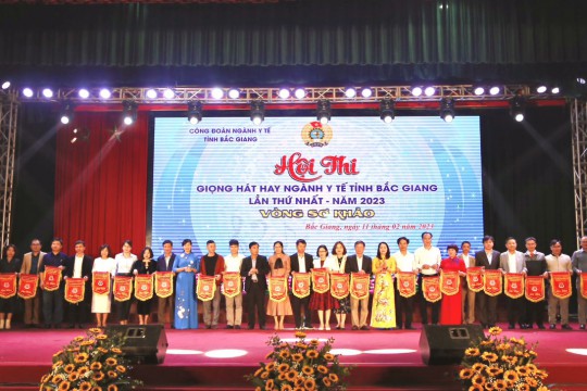 Gần 80 thí sinh tranh tài ở vòng sơ khảo Hội thi “Giọng hát hay ngành Y tế tỉnh Bắc Giang” lần thứ Nhất