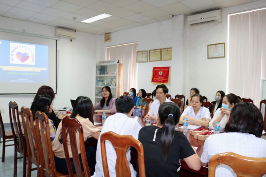 Bệnh viện Sản Nhi Bắc Giang tổ chức Sinh hoạt khoa học chuyên đề “Nâng cao chất lượng điều trị bệnh nhân Thalassemia”