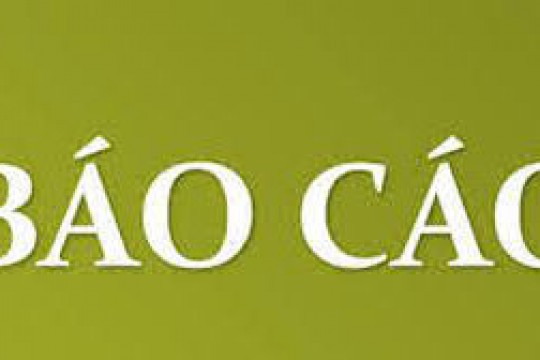 Báo cáo Kiểm tra thực hiện Đổi mới phong cách, thái độ phục vụ của cán bộ y tế, xây dựng cơ sở y tế Xanh - Sạch - Đẹp, g