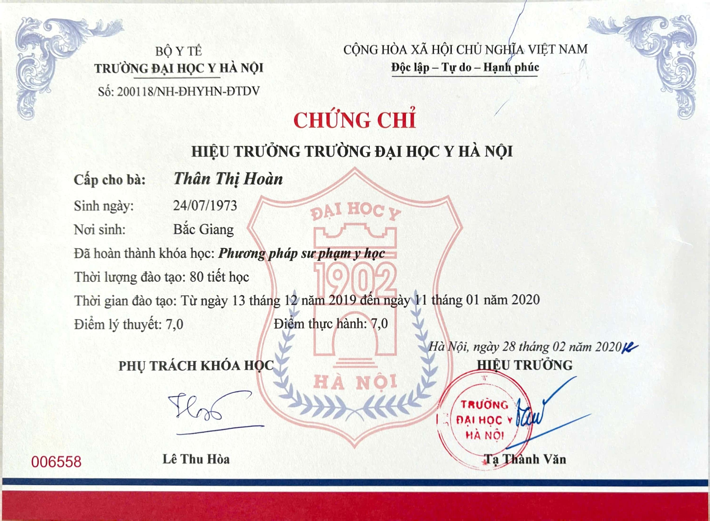 BS Hoàn