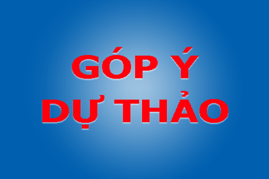 Dự thảo Nghị quyết sửa đổi, bổ sung một số điều của Hiến pháp nước Cộng hòa xã hội chủ nghĩa Việt Nam năm 2013