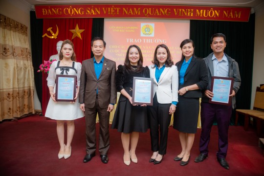 Công đoàn Bệnh viện Sản Nhi Bắc Giang giành giải Đặc biệt và giải Nhì Cuộc thi Ảnh, Video clip “Nét đẹp cán bộ công đoàn và người lao động tỉnh Bắc Giang năm 2021