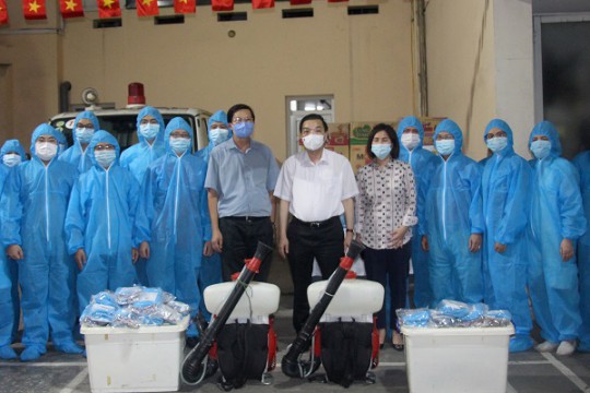 "Đội đặc nhiệm" ưu tú của Thủ đô lên đường hỗ trợ Bắc Giang chống dịch