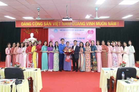 Bệnh viện Sản Nhi Bắc Ninh Số 1 hân hoan Kỷ niệm 116 năm Ngày Quốc tế Phụ nữ 08/3