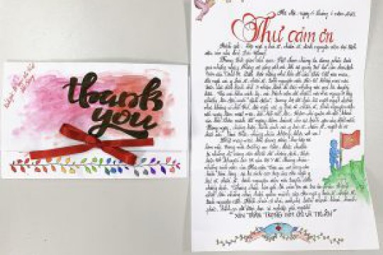 Xúc động bức thư cảm ơn những “chiến sỹ áo trắng” Bệnh viện Sản Nhi Bắc Giang