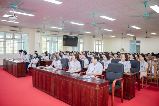 Bệnh viện Sản - Nhi Bắc Ninh số 1 tổ chức Tập huấn “Tối ưu hóa quy trình trong Hệ thống thông tin bệnh viện (HIS) bằng công nghệ AI và Smart Dashboard”
