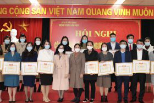 Bệnh viện Sản Nhi Bắc Giang tổ chức thành công Hội nghị công chức, viên chức và người lao động năm 2022