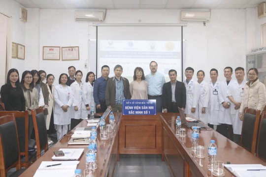 Sở Y tế tỉnh Bắc Ninh tiếp Đoàn Chuyên gia Hoa Kỳ trong khuôn khổ Dự án “Cải tiến chất lượng và chuẩn hóa thực hành lâm sàng tại Việt Nam"