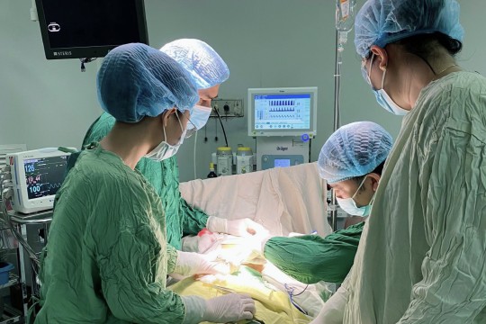 Bệnh viện Sản Nhi Bắc Giang triển khai kỹ thuật cắt lách trong điều trị bệnh thiếu máu huyết tán Thalassemia