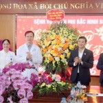 Phó Bí thư Tỉnh uỷ, Chủ tịch HĐND Tỉnh Nguyễn Việt Oanh thăm và chúc Tết Bệnh viện Sản Nhi Bắc Ninh Số 1