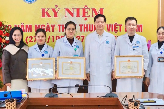 Giấy khen của Giám đốc Sở Y tế
