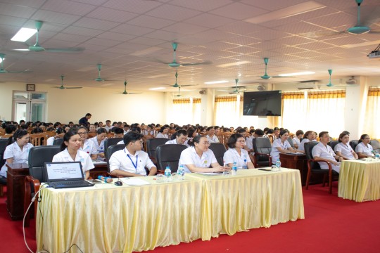 Bệnh viện Sản - Nhi Bắc Ninh số 1 tập huấn “Bồi dưỡng kiến thức thực hành quản lý chất thải y tế và phòng ngừa ứng phó sự cố chất thải”