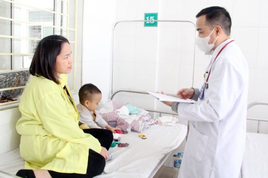 Bắc Ninh: Rét đậm, bệnh nhân nhập viện tăng