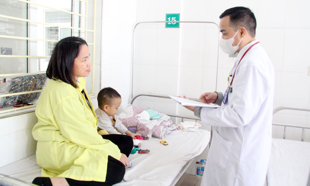 Bắc Ninh: Rét đậm, bệnh nhân nhập viện tăng