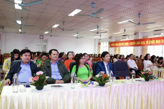 Bệnh viện Sản Nhi Bắc Giang hân hoan Kỷ niệm 111 năm Ngày Quốc tế Phụ nữ 08/3