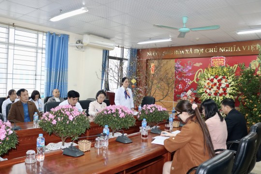 Sở Y tế tỉnh Bắc Giang kiểm tra công tác y tế dịp Tết Nguyên đán Giáp Thìn 2024 tại Bệnh viện Sản Nhi Bắc Giang