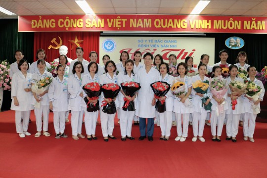 Bệnh viện Sản Nhi Bắc Giang long trọng tổ chức Hội thi “Điều dưỡng - Hộ sinh giỏi, thanh lịch năm 2020”