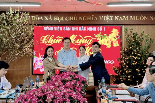 Bệnh viện Sản Nhi Bắc Ninh Số 1 giao ban gặp mặt đầu Xuân Bính Ngọ 2026 - Khởi động năm mới với quyết tâm và khí thế mới