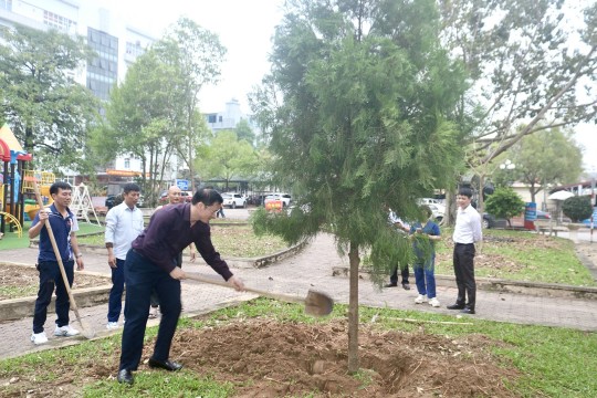 Tết trồng cây đời đời nhớ ơn Bác Hồ - Gieo mầm xanh, lan tỏa khí thế đầu Xuân